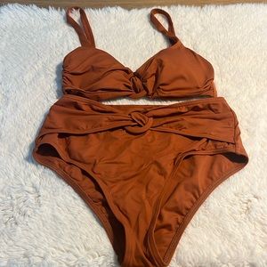 Copper bikini L Space